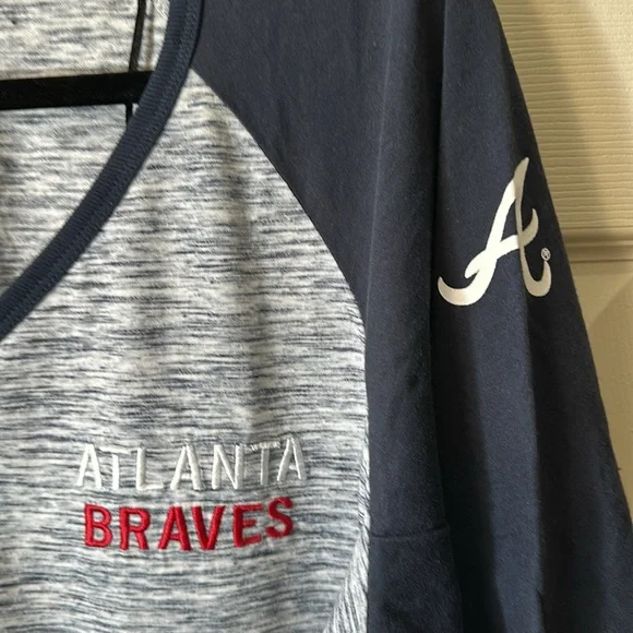 Atlanta Braves baseball shirt 2X NWT - Picture 4 of 4